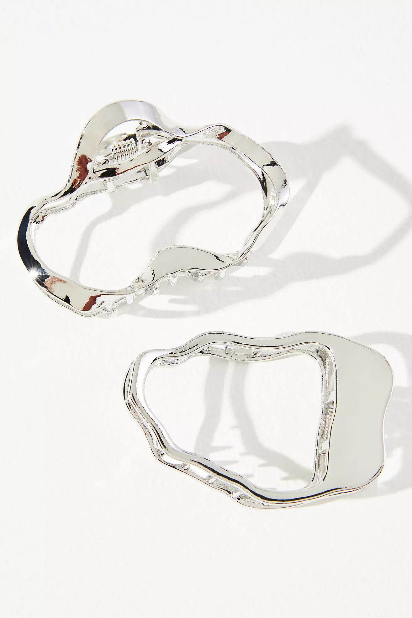 Molten Metal Hair Claw Clips, Set of 2 | Anthropologie (US)