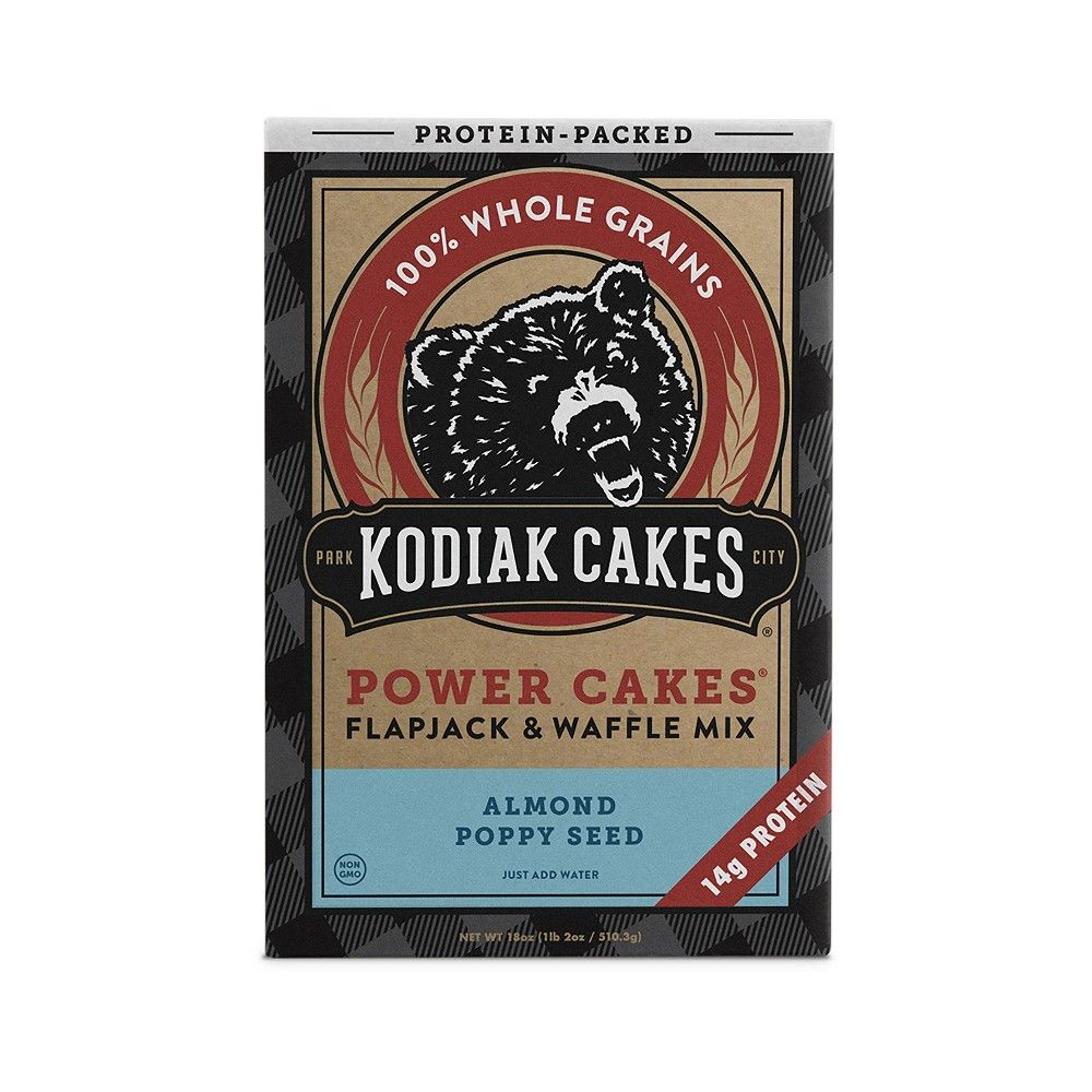 Kodiak Cakes Almond Poppyseed Flapjack & Waffle Mix - 18oz | Target