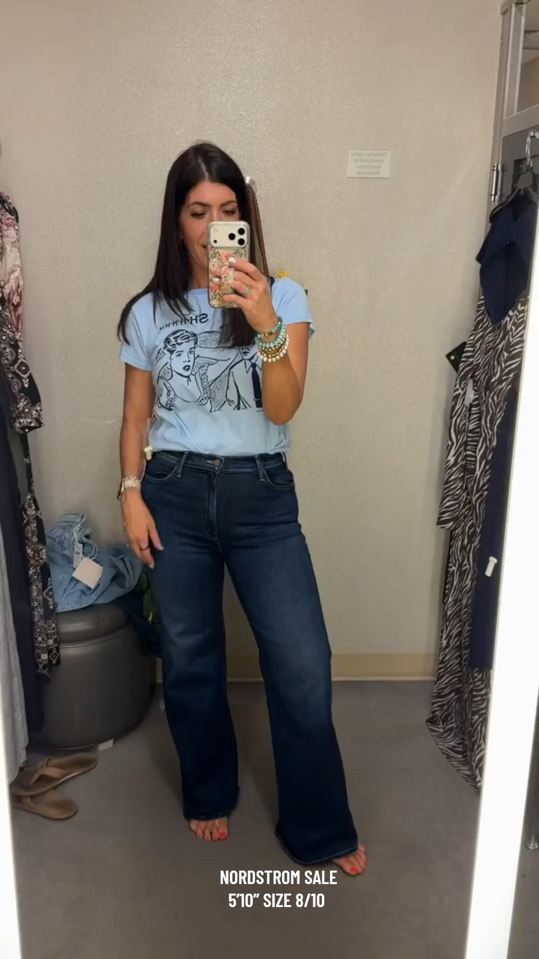 These jeans! I am shocked at how amazing they look - and tall friendly. Very stretchy and forgiving. In. 29
Sized down in tee to small.
Runs loose

Nordstrom Anniversary Sale, Women’s Jeans, Designer Denim, Fall Fashion, Wardrobe Essentials

#LTKOver40 #LTKMidsize #LTKTall