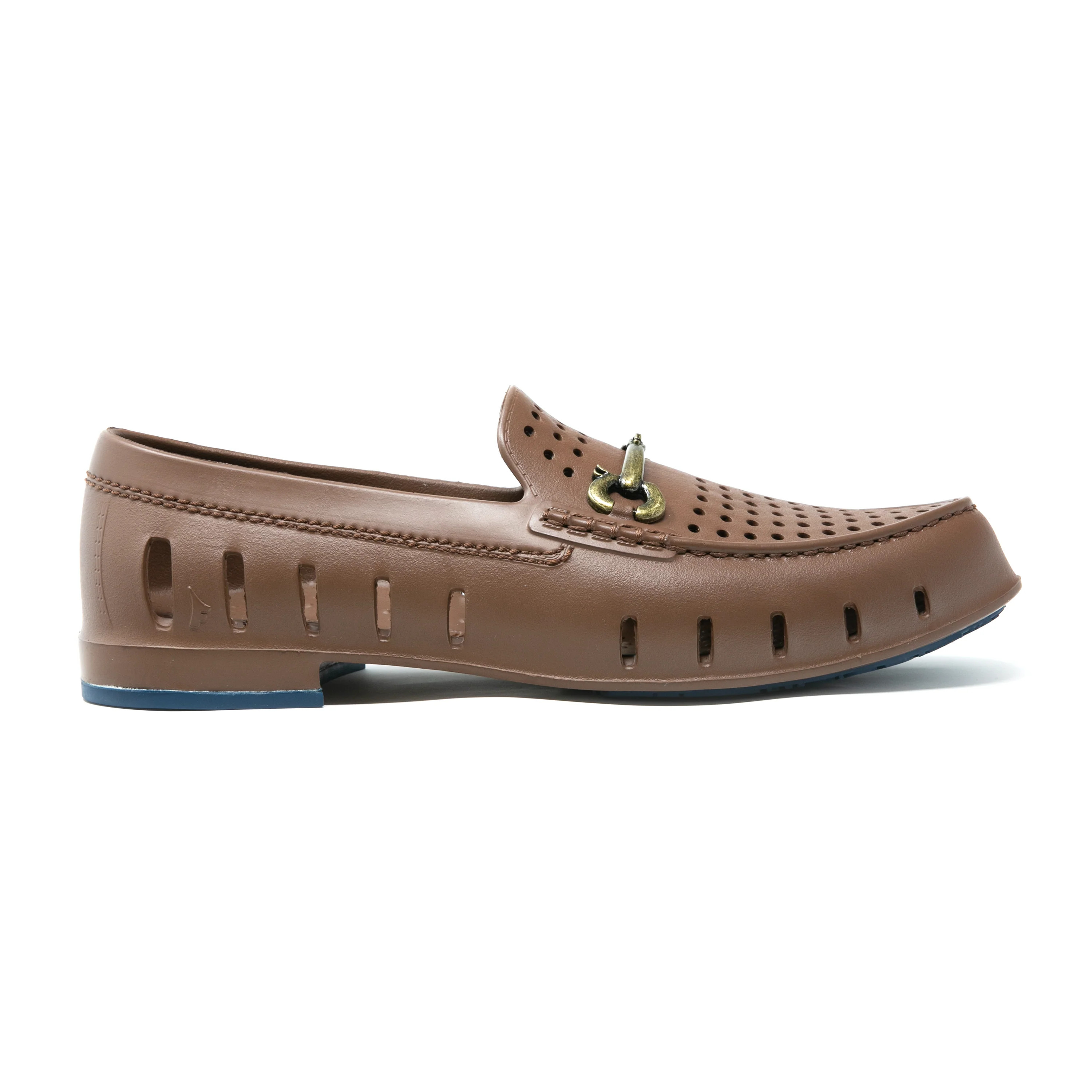 Men’s Chairman Bit Driver Foam Shoe | Driftwood Brown/Sailor Navy - Final Sale | Floafers