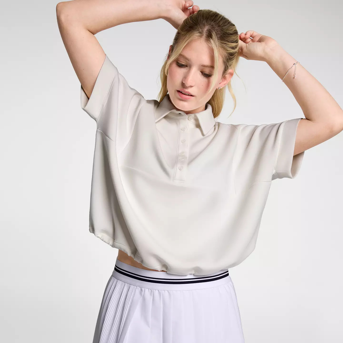 CALIA Women's Golf Sandwash Scuba Short Sleeve Polo | DICK'S Sporting Goods