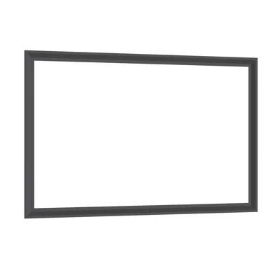 Oversized Rectangle Bathroom Mirror With Aluminum Frame | Wayfair North America