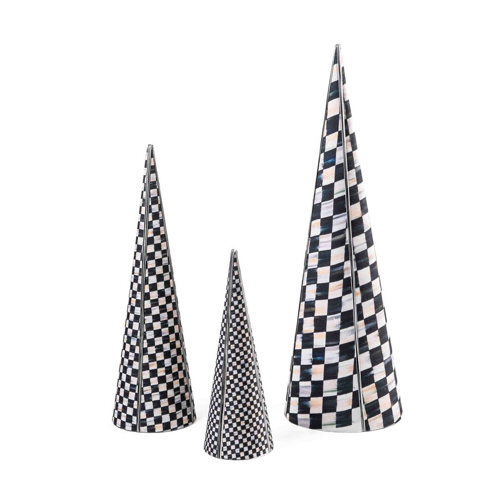 Courtly Cone Trees, Set of 3 | MacKenzie-Childs