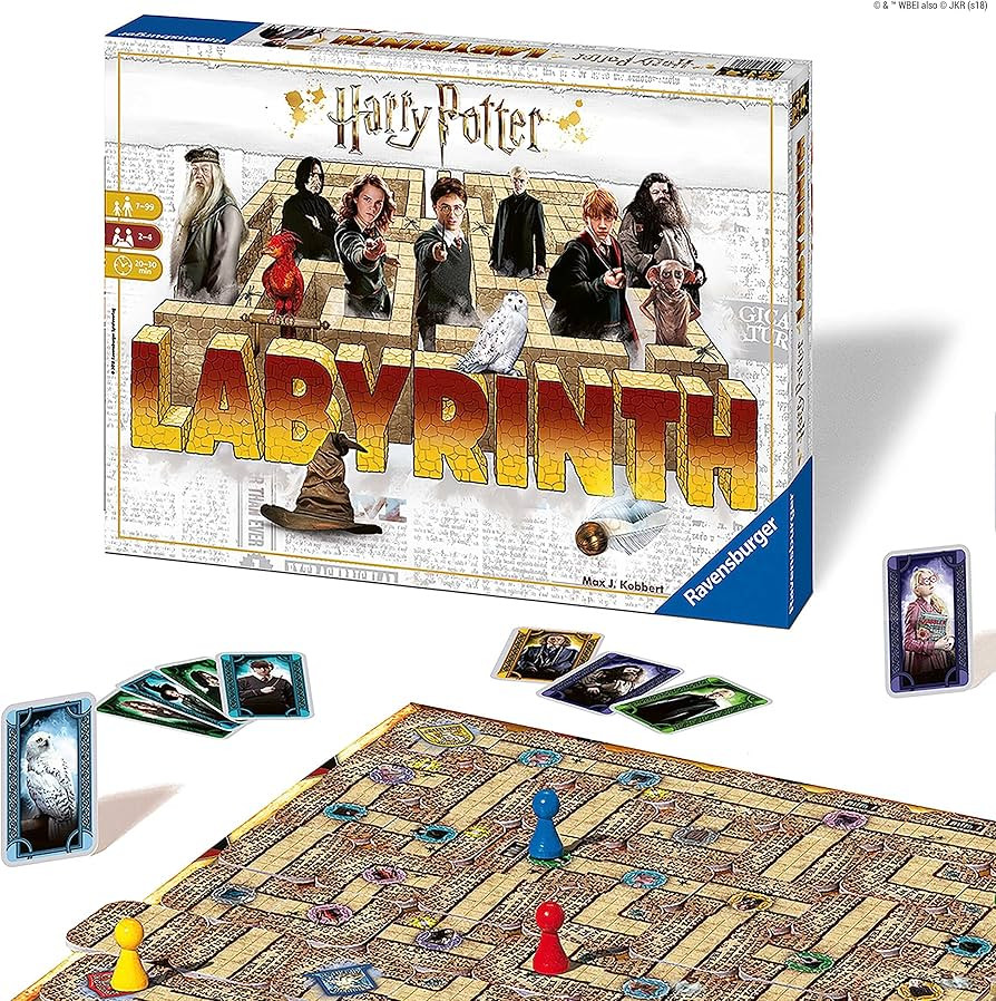 Ravensburger Harry Potter Labyrinth | Engaging Family Board Game | Ideal for Kids & Adults Aged 7... | Amazon (US)