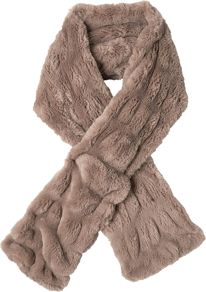 Fluffy Warm Luxury Long Scarf - Award-Winning, Comfortable Fall, Winter Layering Accessory | Amazon (US)