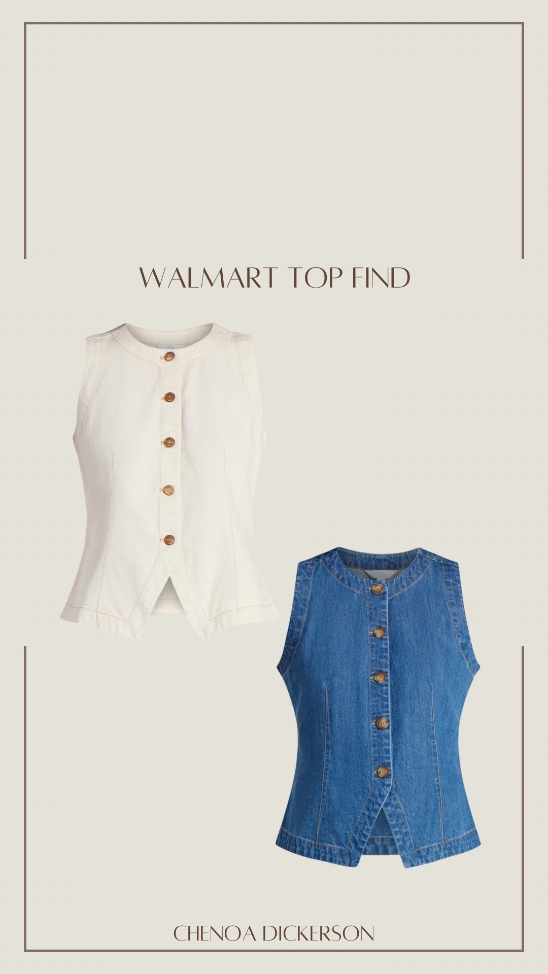 Such a cute Walmart find!! Selling fast! #jeantop 

#LTKSeasonal #LTKFindsUnder50 #LTKStyleTip