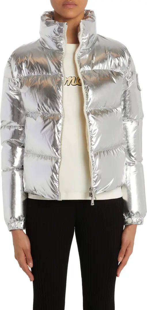 Moncler Meuse Laminated Nylon Down Jacket | Nordstrom | Nordstrom