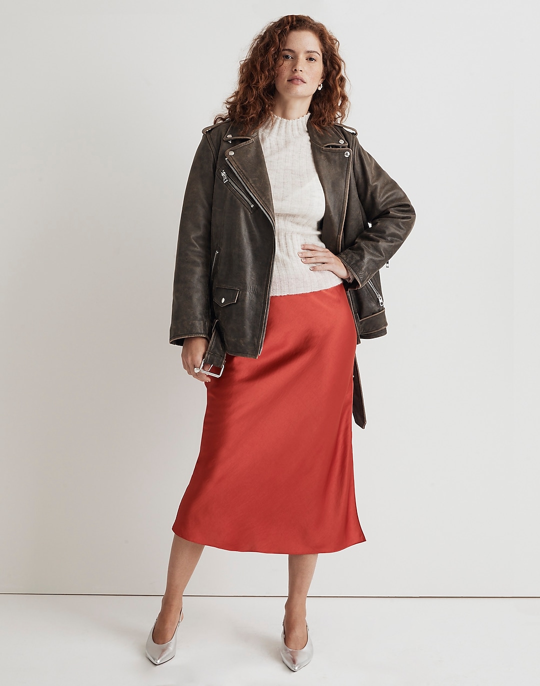 Layton Midi Slip Skirt | Madewell