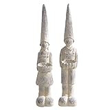 Garden Gnome Statue - Netherland Knothole Gang Bastiaan & Gerda Gnomes - Outdoor Garden Gnomes - Law | Amazon (US)