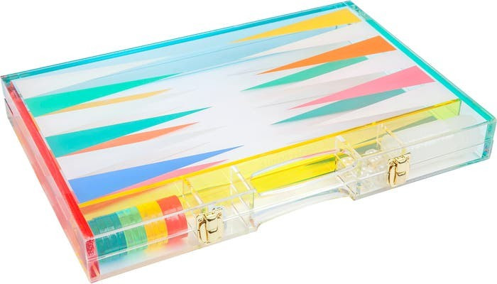 Sunnylife Lucite® Backgammon Game | Nordstrom | Nordstrom