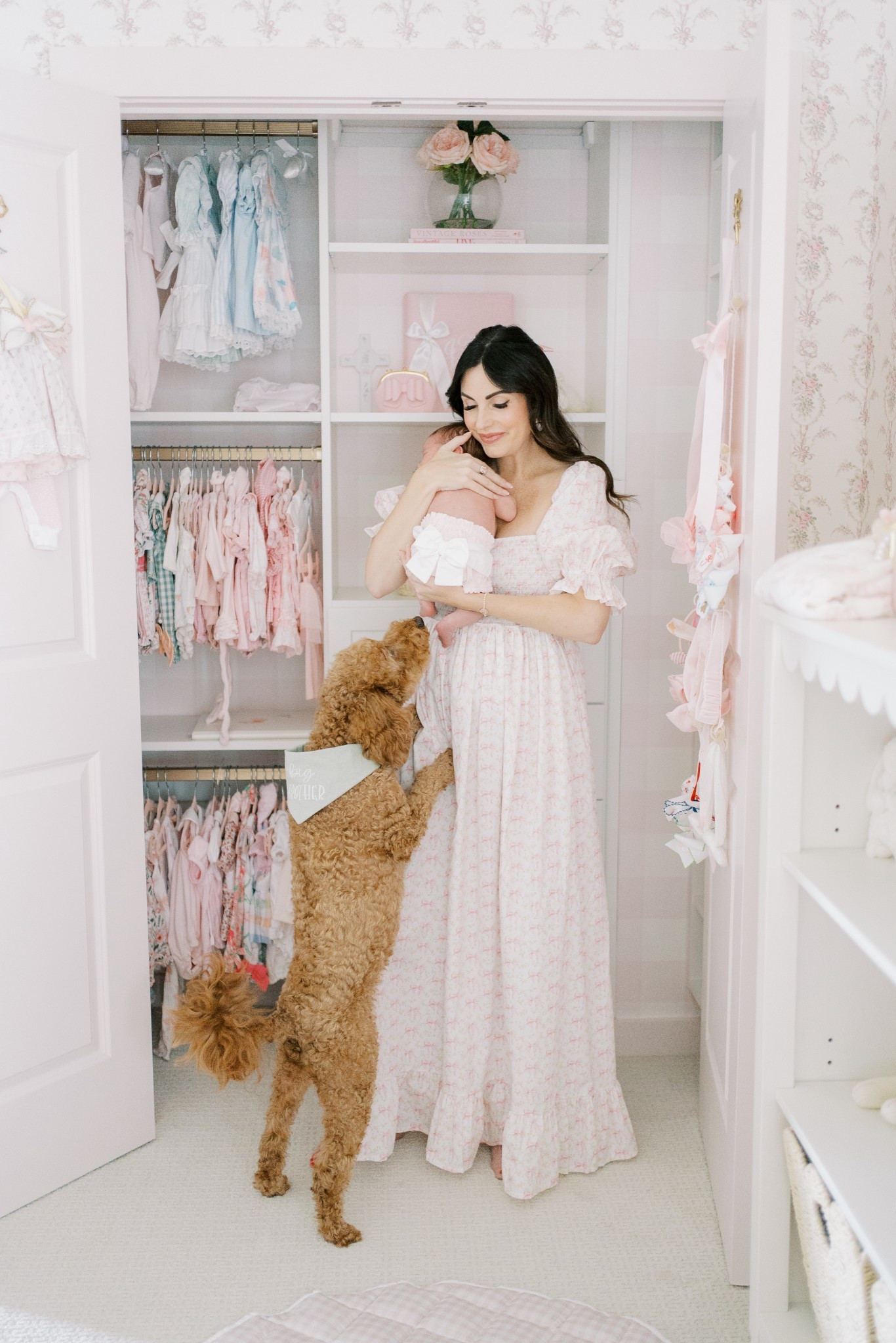Juliana’s dream girly nursery closet 

#LTKBump #LTKBaby #LTKHome