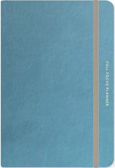 Full Focus French Blue Leather Planner by Michael Hyatt - The #1 Daily Planner to Set Annual Goal... | Amazon (US)