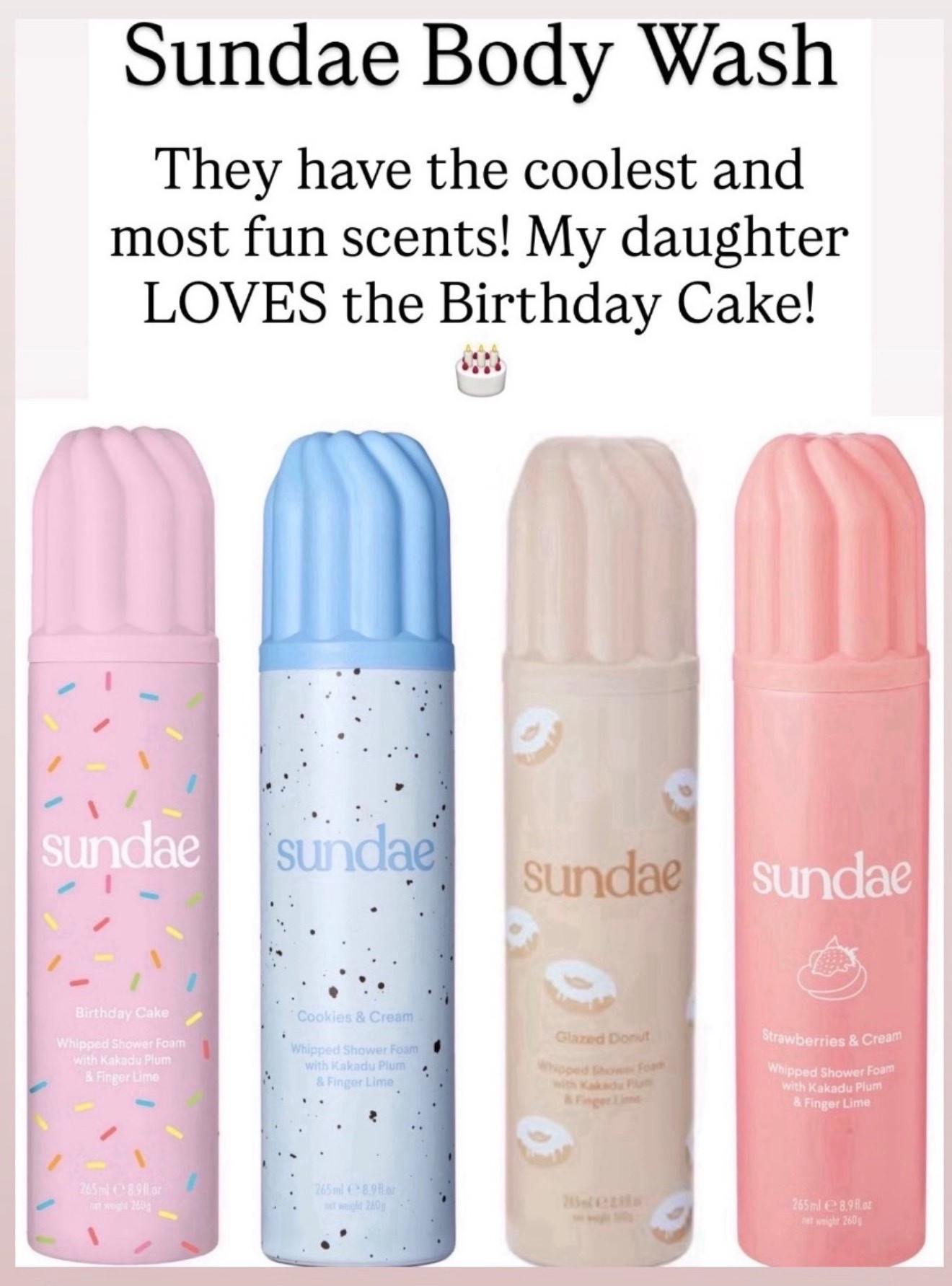 Sundae Body Wash for tweens and teens!! These are a cute gift!!

#LTKBeauty