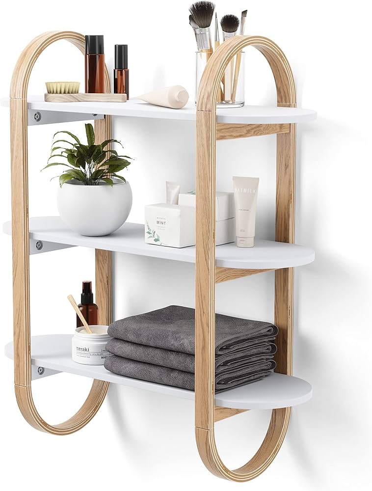 Umbra Bellwood Wall Shelf White/Natural | Amazon (CA)