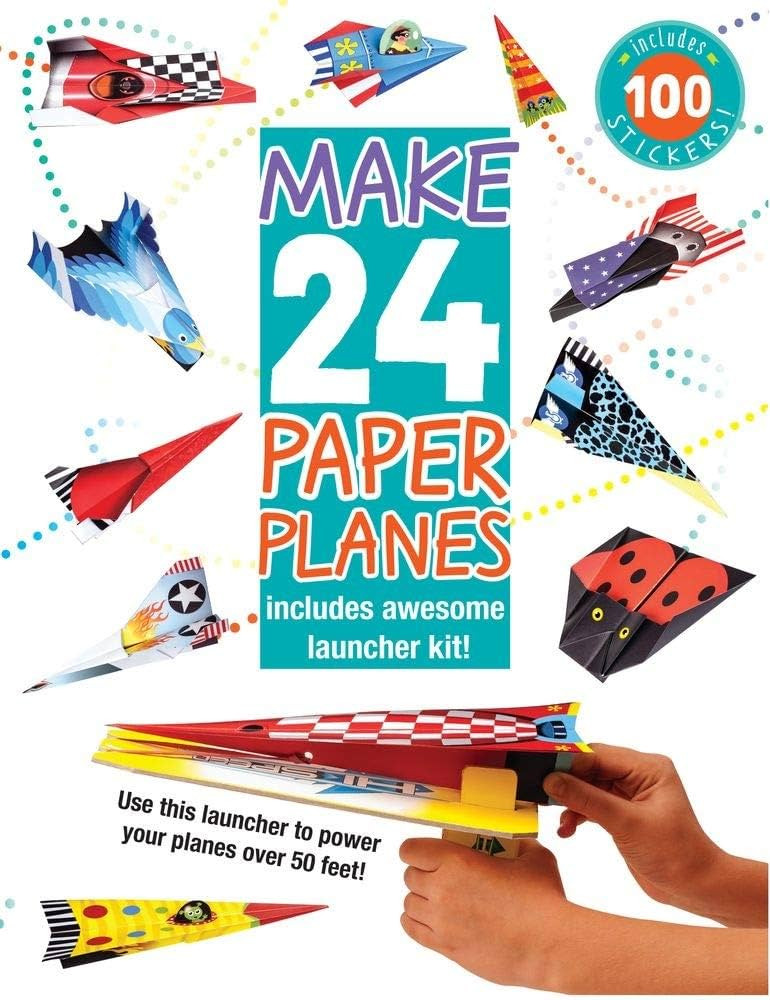Make 24 Paper Planes: Includes Awesome Launcher Kit! | Amazon (US)