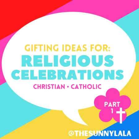 Gifting Suggestions for Religious Celebrations from The Sunny La La (Part 2) ✨💖✝️
… part of a series of gifting recommendations from my small business, The Sunny La La!

With many Christian / Catholic sacraments taking place in the spring, I’ve had client requests for gifting ideas here! See The Sunny La La instagram post / highlight for more ideas on creative gifting around patron saints, quotes, etc.!

#LTKGiftGuide #LTKSeasonal #LTKfamily
