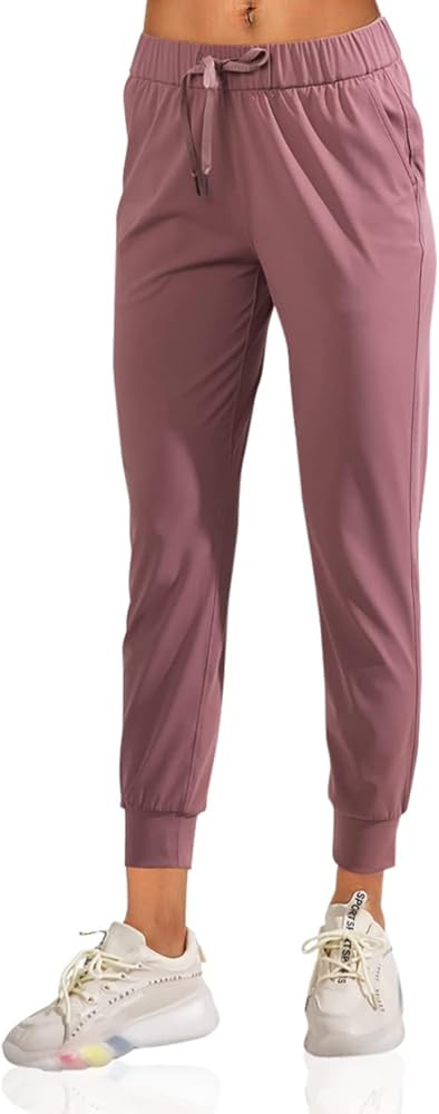 AJISAI Women's Joggers Pants Drawstring Running Sweatpants with Pockets Lounge Wear | Amazon (US)