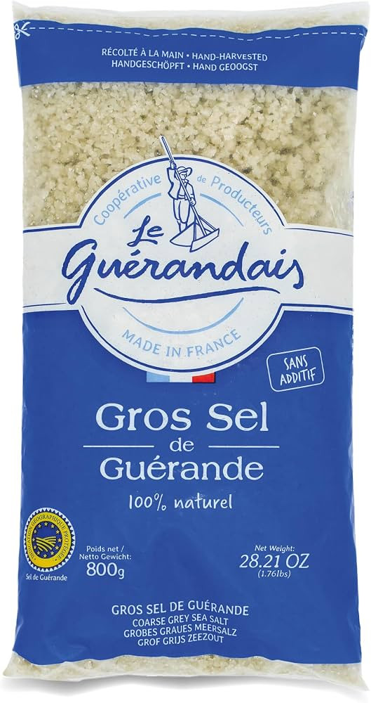 Le Guerandais Coarse Sea Salt Gros Sel De Guerande, 1.76 Pound | Amazon (US)
