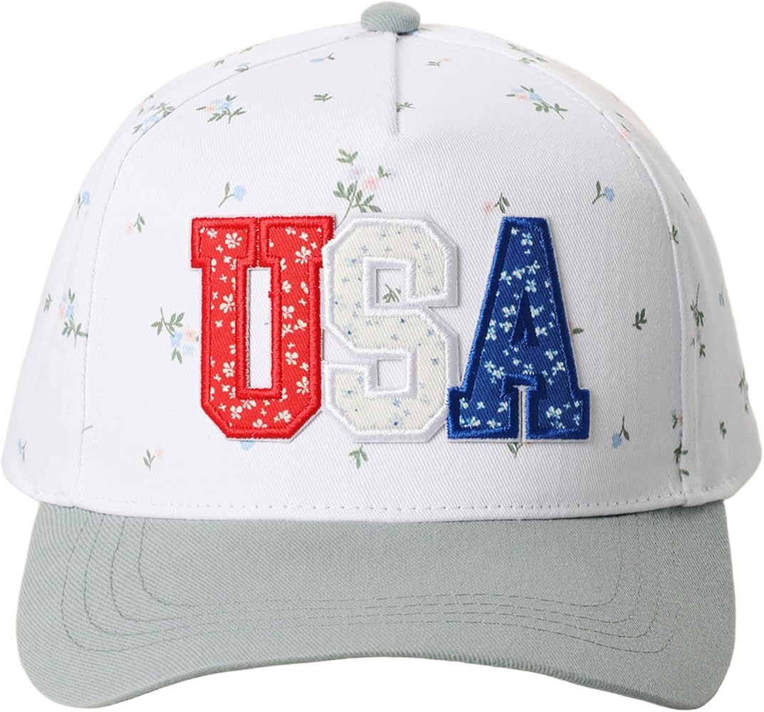 Amazon.com: MIRMARU Patriotic America USA Embroidered 5 Panel Cotton Two Tone Trucker Hat for Men... | Amazon (US)