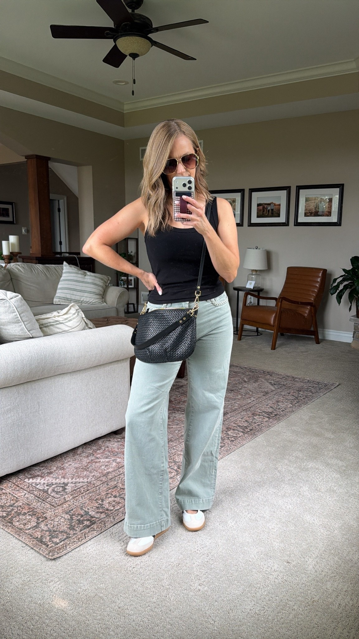 OOTD!  Loving this z supply tank and my favorite Paige jeans!!

#LTKgrwm #LTKootd #LTKmomlife