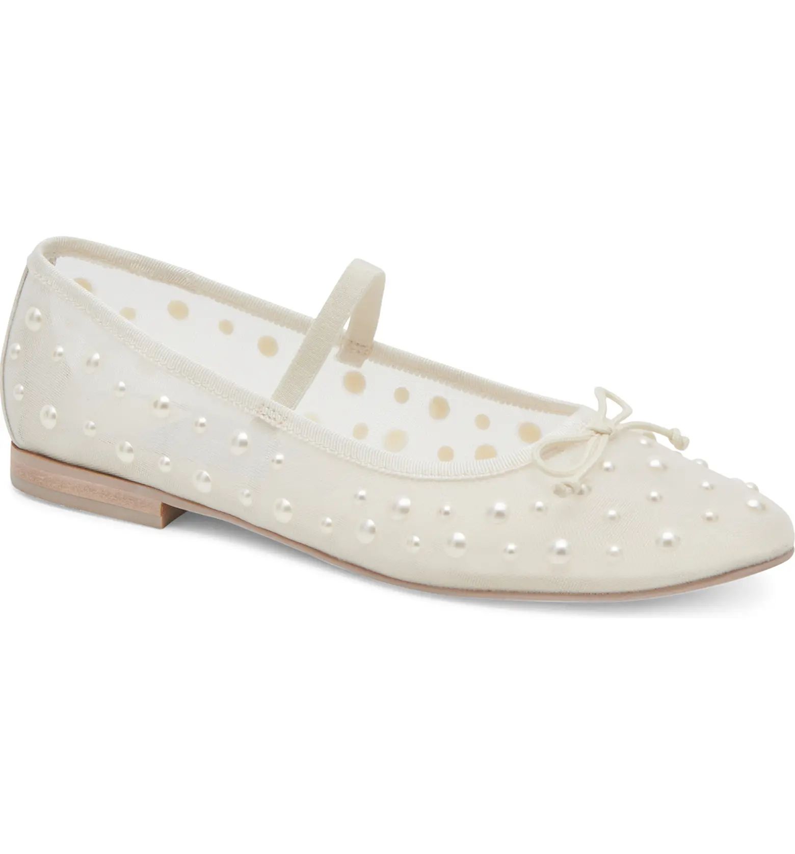 Dolce Vita Cadel Imitation Pearl Mary Jane Flat (Women) | Nordstrom | Nordstrom