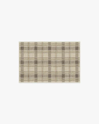 Piper Plaid Neutral Rug | Ruggable