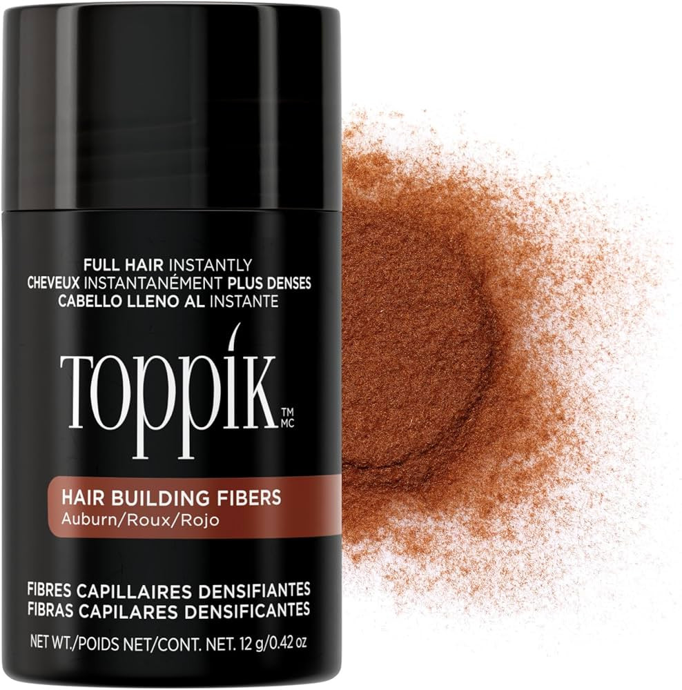 Toppik Hair Building Fibers, Fill In Fine or Thinning Hair Instantly Thicker, Fuller Looking Hair... | Amazon (US)