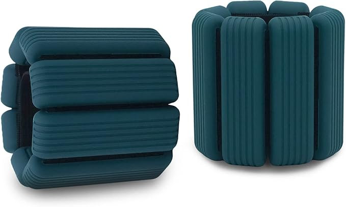 Ahpagoo Wrist Weights Strength Training - Velcro Wearable for Women's, Wrist & Ankle Weights, Sil... | Amazon (US)