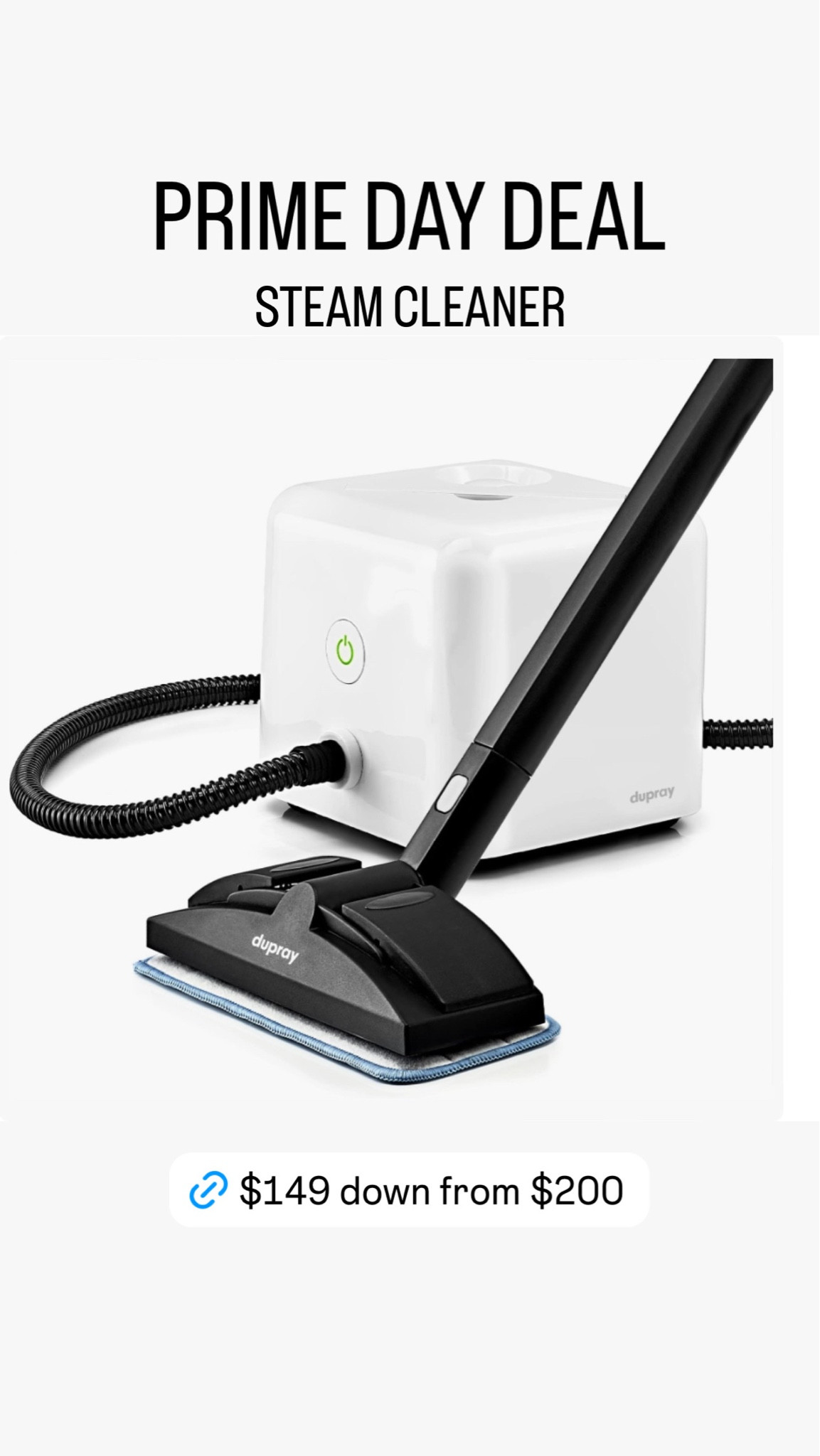 Finally ordered this household steamer that’s been on my list forever! So ready to attack all the dirty things with this bad boy 👏🏼 only $149 down from $200

#LTKHome #LTKSaleAlert #LTKFamily