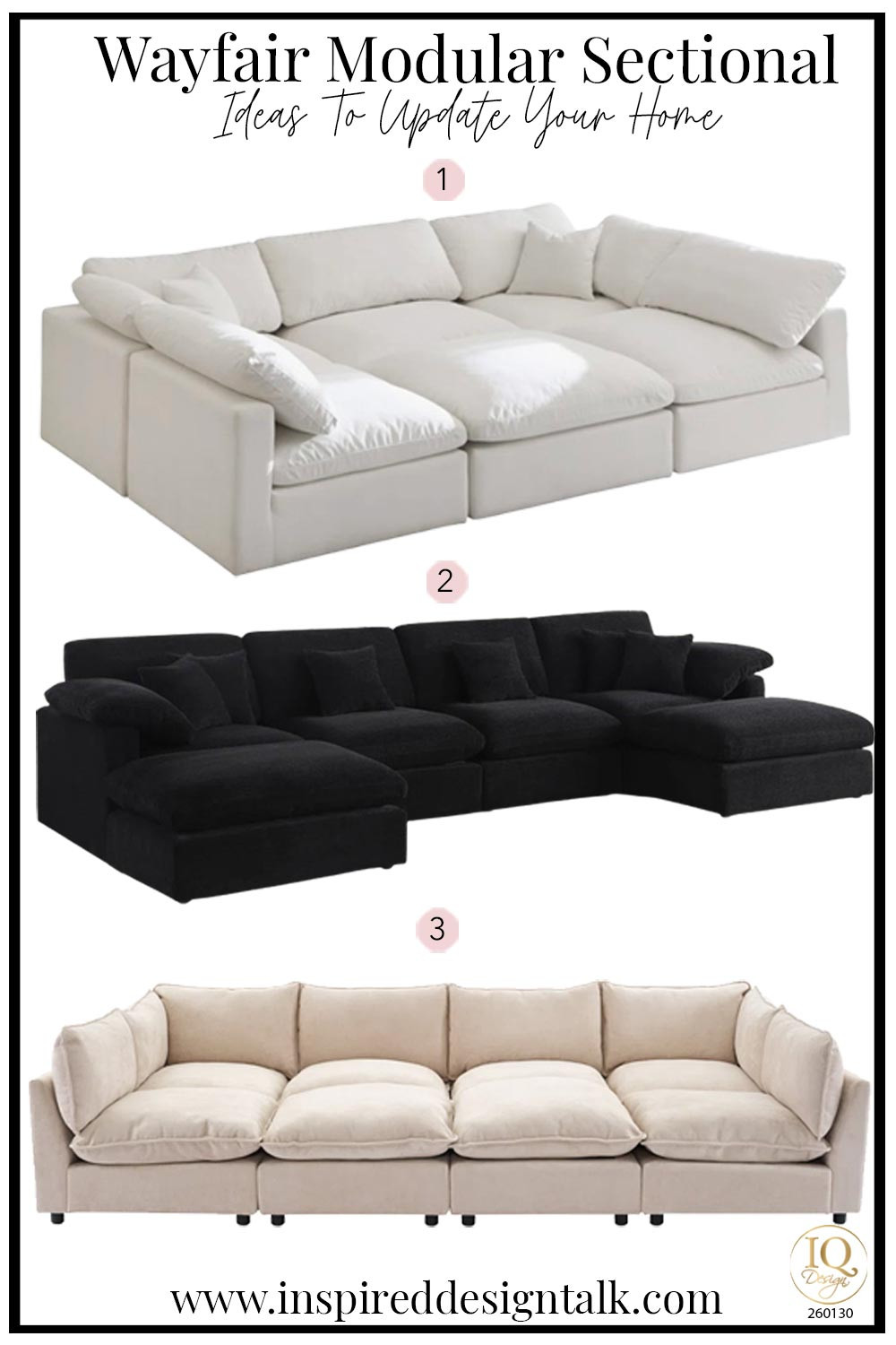 Wayfair modular sectional ideas for your living room, basement, family room, or kids' room. Choose from velvet sectionals, chenille sofa, corduroy couch, and faux velvet pit sectional. 

 #LTKmomlife #LTKOver40 #LTKHome