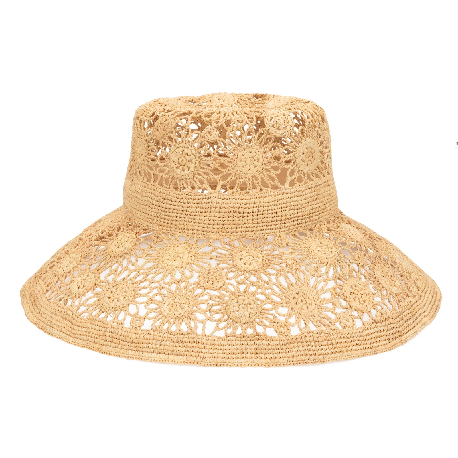 Coast - Crochet Raffia Straw Bucket Hat | San Diego Hat Company