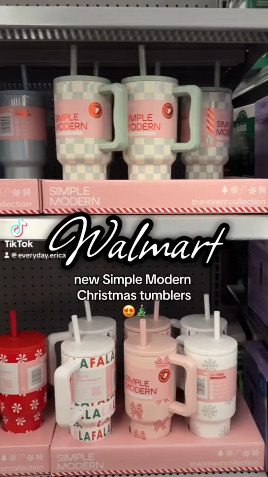 The pink 💕 and green 💚 checkered Simple Modern Christmas tumblers from Walmart are even cuter in person 🎄✨ snag yours before they’re gone 🔗n b!o

#simplemodern #walmartfinds #ltkgiftguide #christmasaesthetic #holidayfinds


#LTKHoliday #LTKGiftGuide #LTKCyberWeek