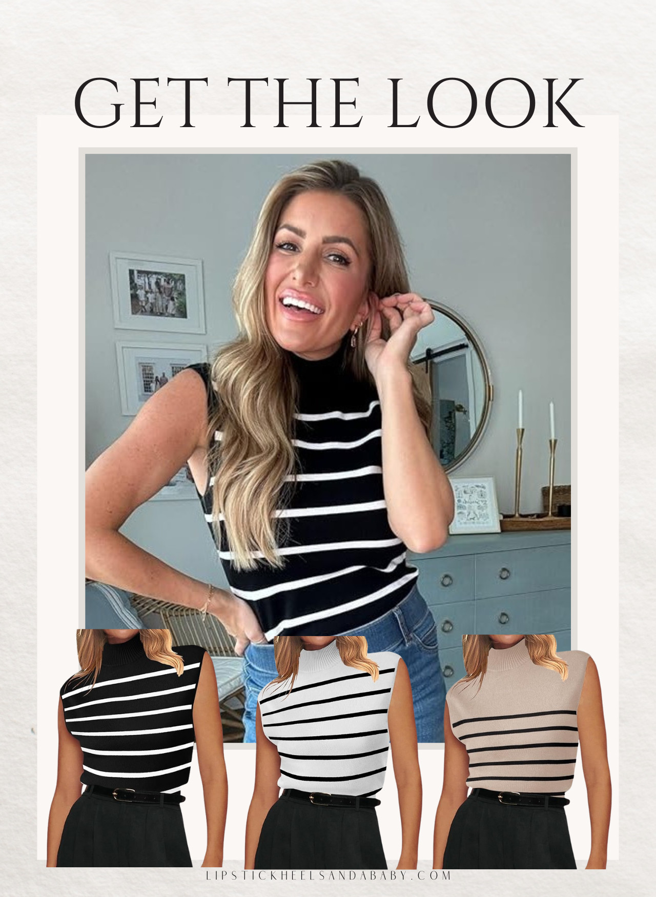 Amazon Mock Turtle Neck Sweater Vest, spring fashion, spring outfit, fashion stale, fashion must haves 

 #LTKFindsUnder50 #LTKFindsUnder100