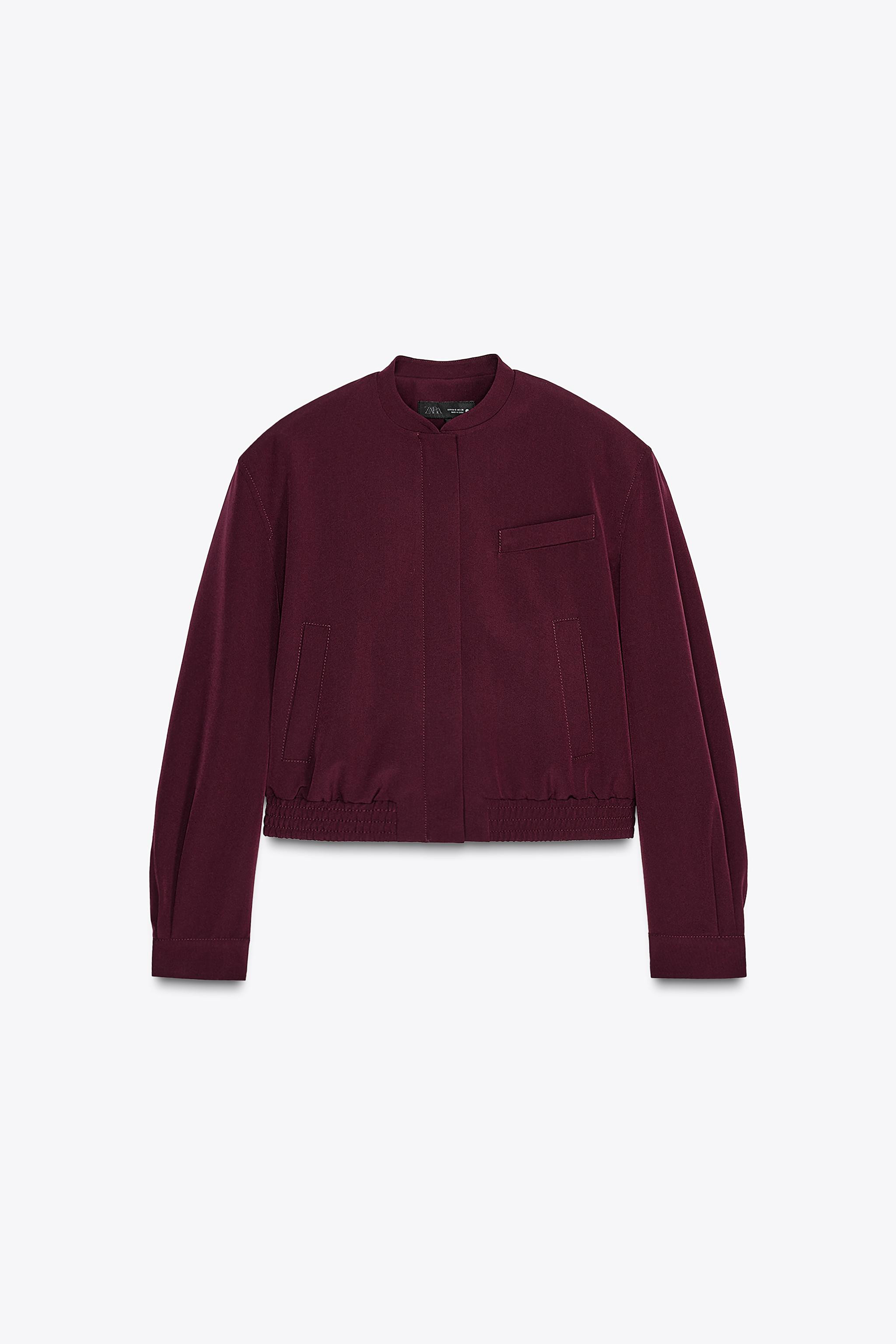 ZW COLLECTION BOMBER JACKET | Zara UK