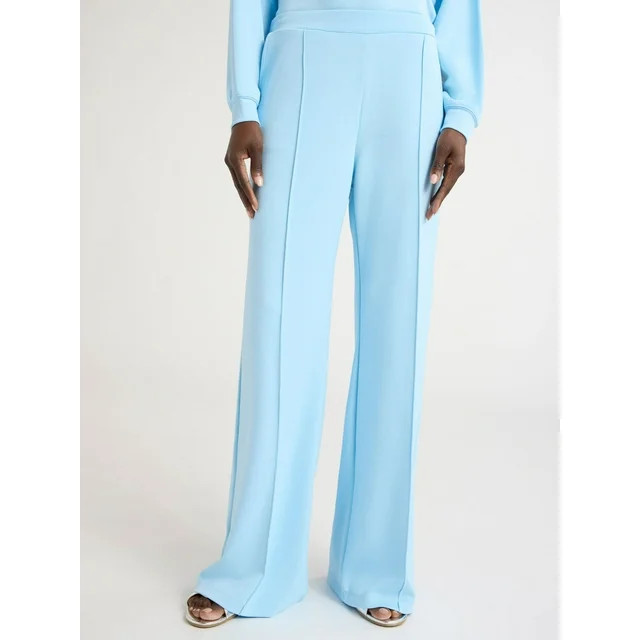 Scoop Women's and Women's Plus Ultimate ScubaKnit Trouser Pants, Sizes XS-4X | Walmart (US)