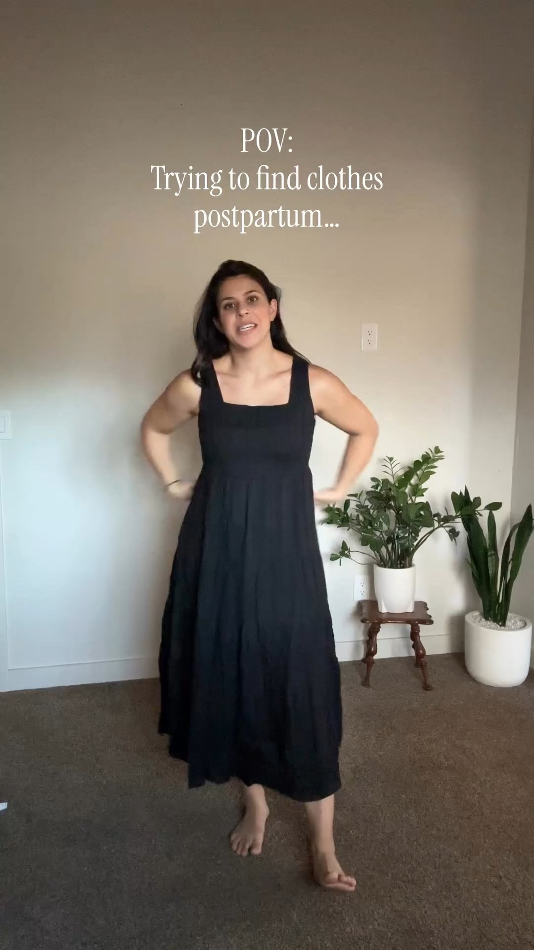 Postpartum dressing is a journey — part trial and error, part grace.
Some days nothing fits right, but more and more, I’m learning to choose what feels good instead of what used to fit. Grateful for this body and all it’s done.

At the end of the day your kids love you and literally don’t care what you look like or what you wear 🥰🙏🏻 thank goodness.