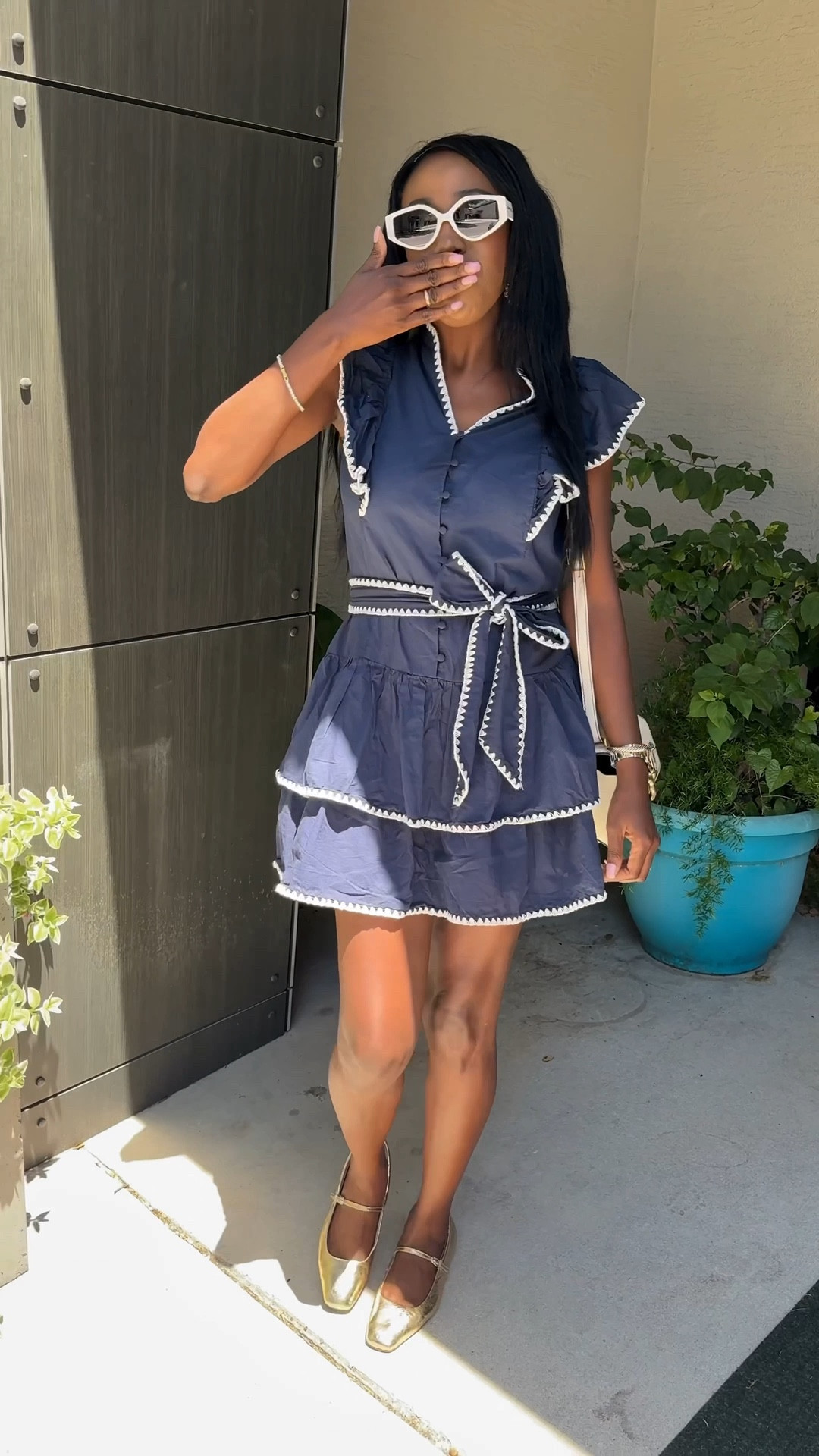 Outfit of the Day 
My dress is true to size. Wearing a small. It’s also available in a midi form. 
Plus, I also added a few other favorites under $100. 

Spring Dress, Spring Outfit, Spring Fashion, Easter Dress, Easter Outfit, Watch Now, 

#Ootd #LTKSeasonal #LTKStyleTip #LTKFashion 

#LTKFestival #LTKWatchNow #LTKOver40