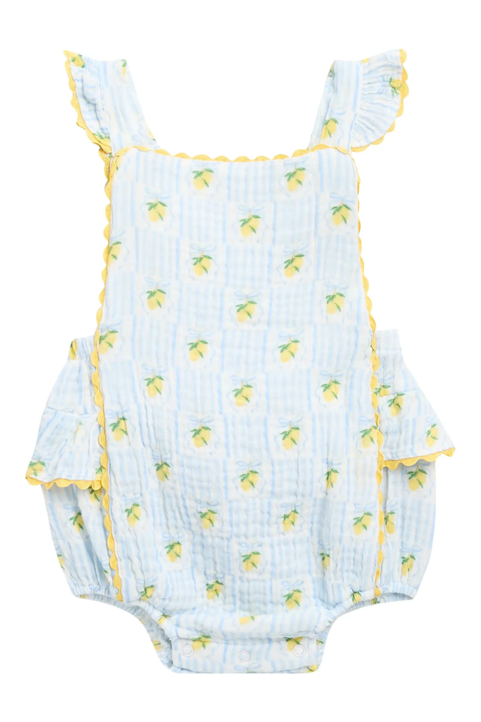Lovely Lemons Ruffle Detail Romper (Women) | Nordstrom | Nordstrom