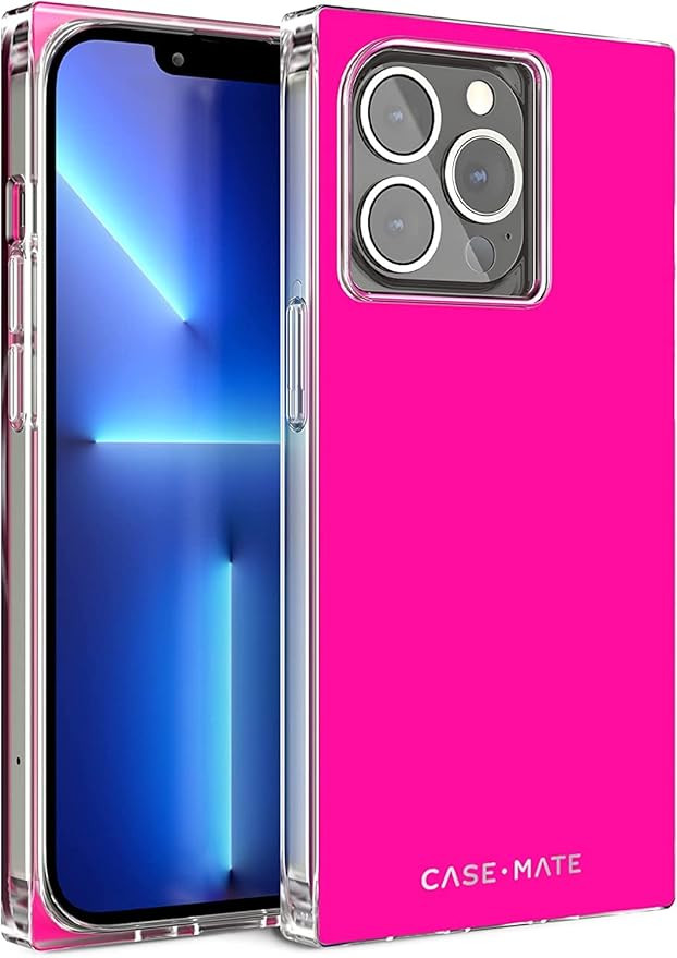 Case-Mate BLOX iPhone 14 Pro Case - Neon Watermelon [10FT Drop Protection] [Compatible with MagSa... | Amazon (US)