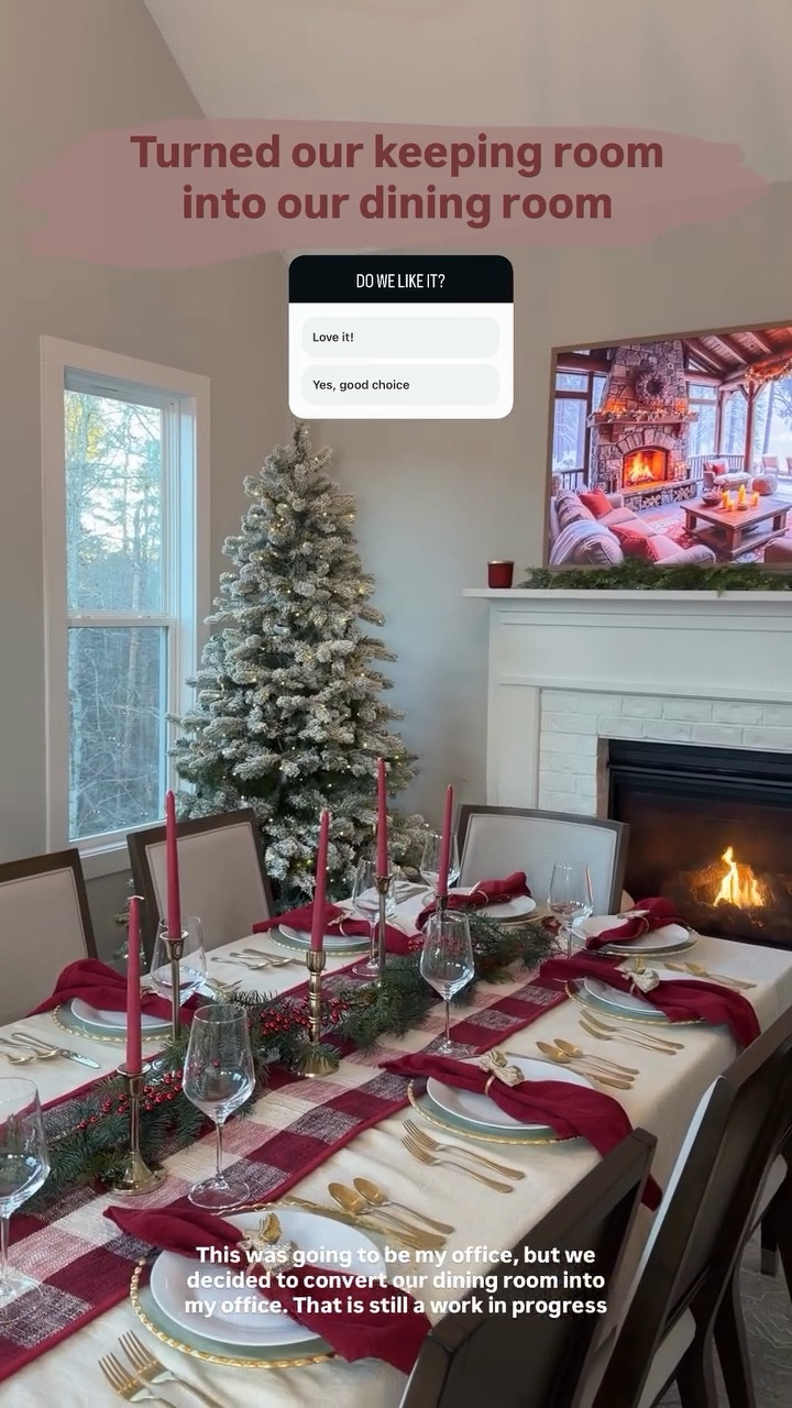 This was going to be my office, but we decided to convert our dining room into my office. That is still a work in progress  Turned our keeping room into our dining room  @zevoinsect