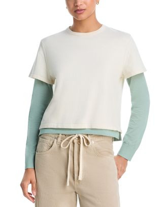 Layered Long Sleeve Tee | Bloomingdale's (US)