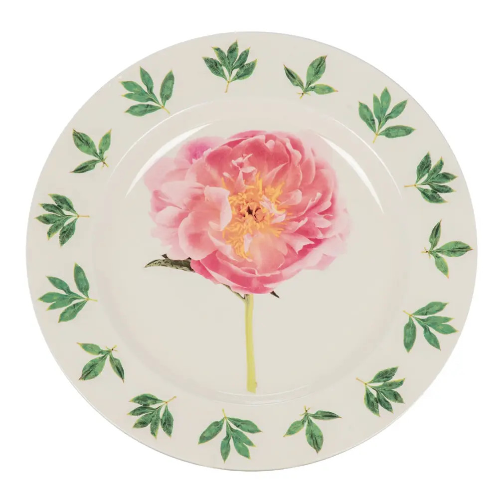 Peony Dinner Plate by Christopher Spitzmiller, Variety #16 | Chairish
