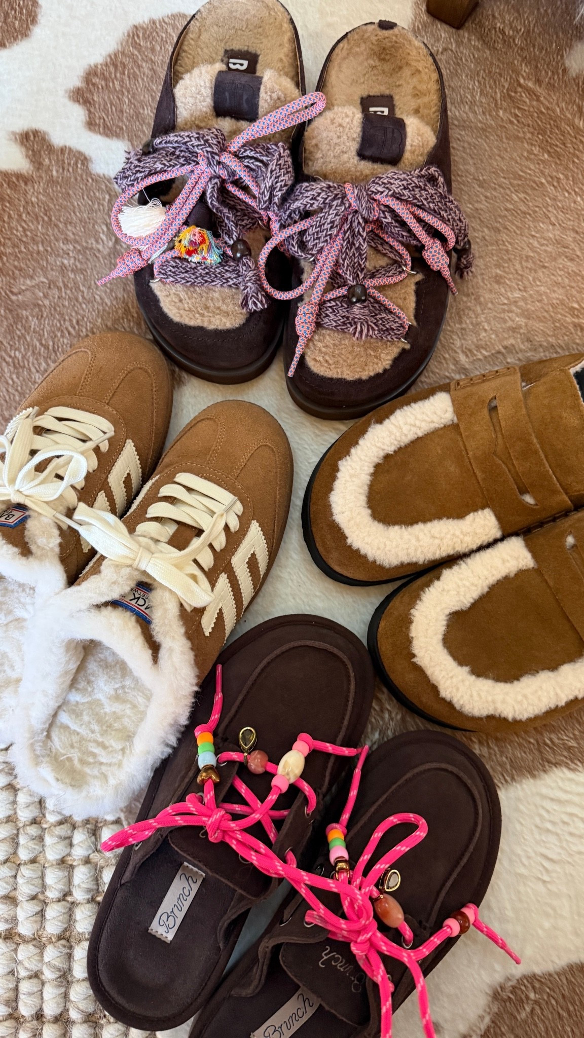 Cozy slip ons!!! Linking what I can + other ideas too! Brunch mules are not linkable on LTK!