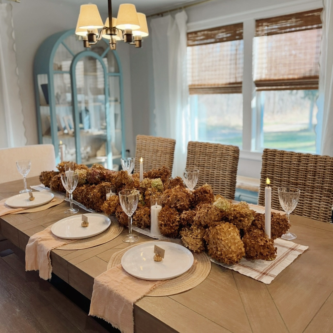 Thanksgiving Hosting Inspo 🦃🧀🍂🥧 

1. Dried Hydrangea Centerpiece from the Garden 
2. Pumpkin Place Card Holders 
3. Crescent “Cornucopia” Charcuterie Board
4. “Turkey” Charcuterie Board 
5. Ina Garten Perfect Roast Turkey Herbed Butter Recipe
6. Mini Assorted Pie Dessert Board 
7. Bartesian Cocktail// Mocktail Maker 
8. Ambitious Kitchen Healthy Apple Crisp Recipe 

Comment SHOP for the details sent to your inbox 💌📬

#thanksgiving #hosting #hostinginspo #hostingideas #ltkhome #ltkparties