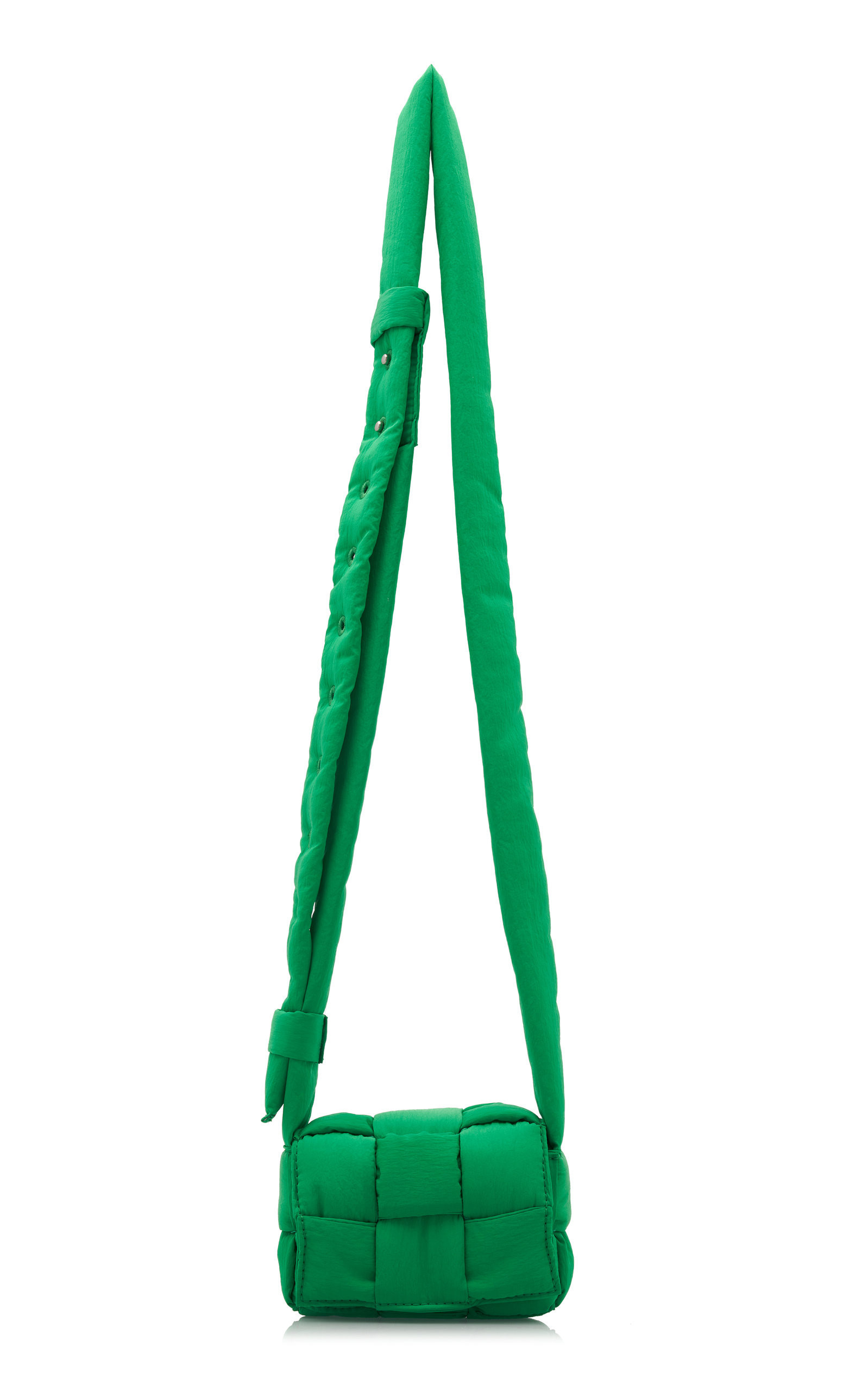 Bottega Veneta - Mini Cassette Nylon Crossbody Bag - Green - OS - Moda Operandi | Moda Operandi (Global)