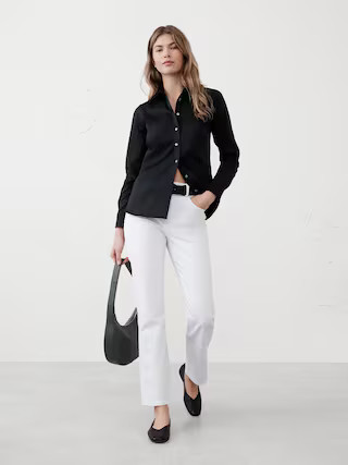 Tailored Easy-Care Shirt | Banana Republic Factory