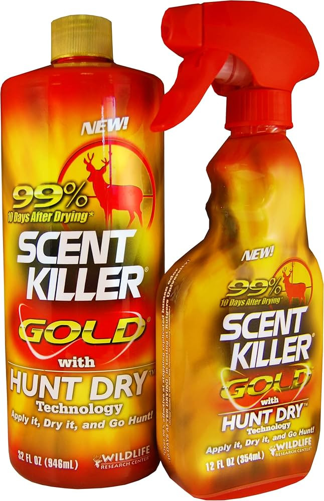 Wildlife Research Scent Killer Gold Spray Combo Pack, 44-Ounce | Amazon (US)