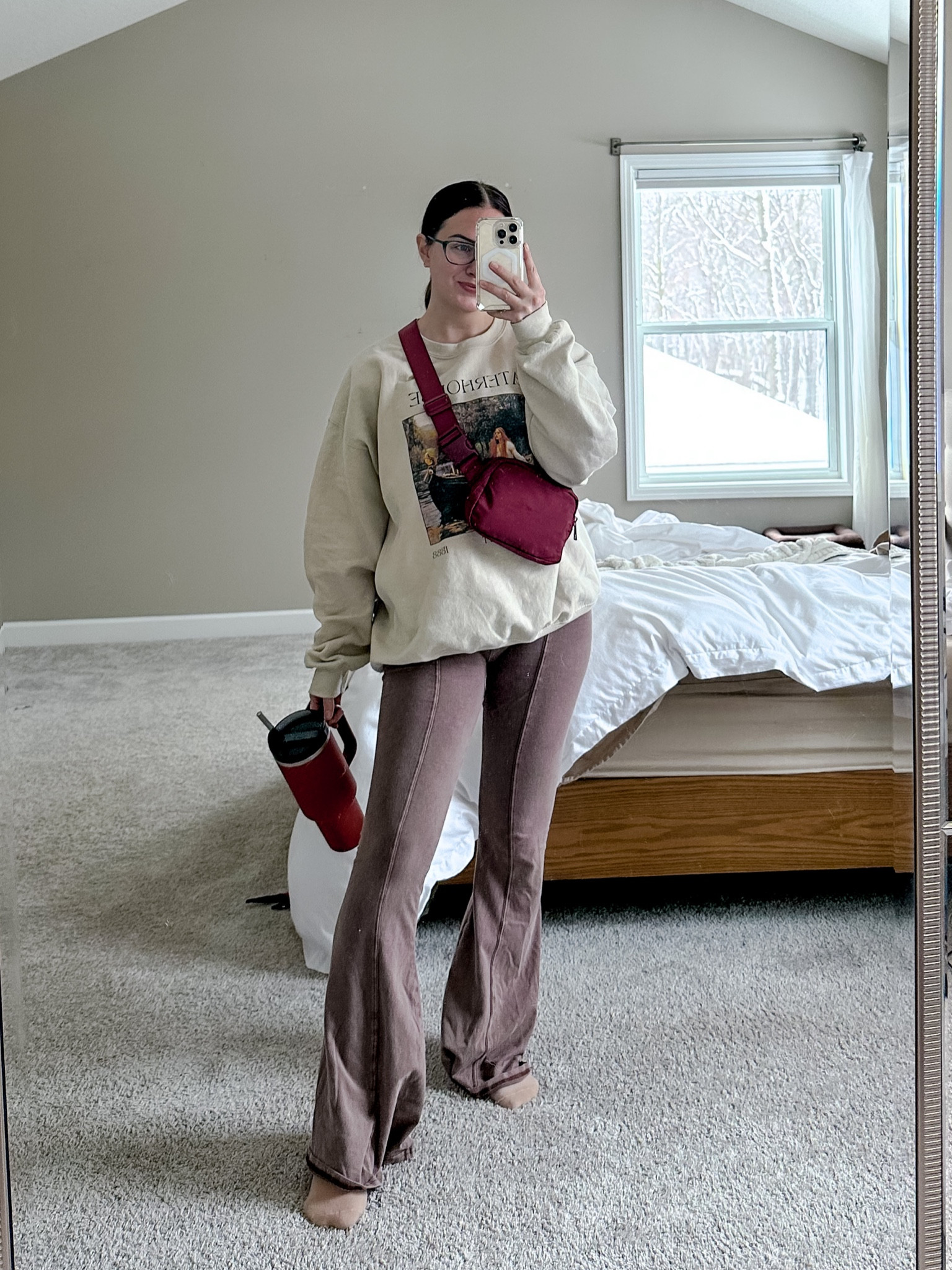 Comfy loungewear - xl sweatshirt, m pants 

#LTKunder100 #LTKitbag #LTKSeasonal