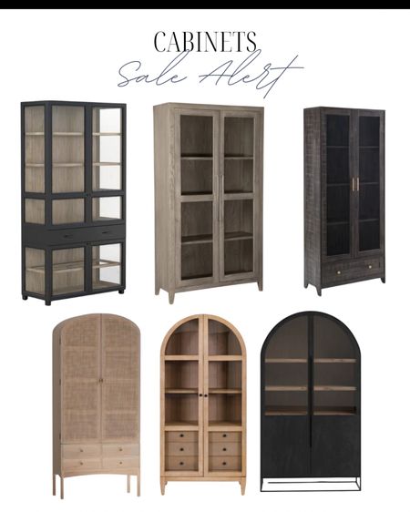 Sale alert!! Wayfair Memorial Day Sale!! Curio Cabinets are back in a BIG way!! Whether you prefer straight lines or the coveted arched cabinet they’re both a beautiful addition to your home! These are on sale. Modern organic home. 

#LTKStyleTip #LTKHome #LTKSaleAlert