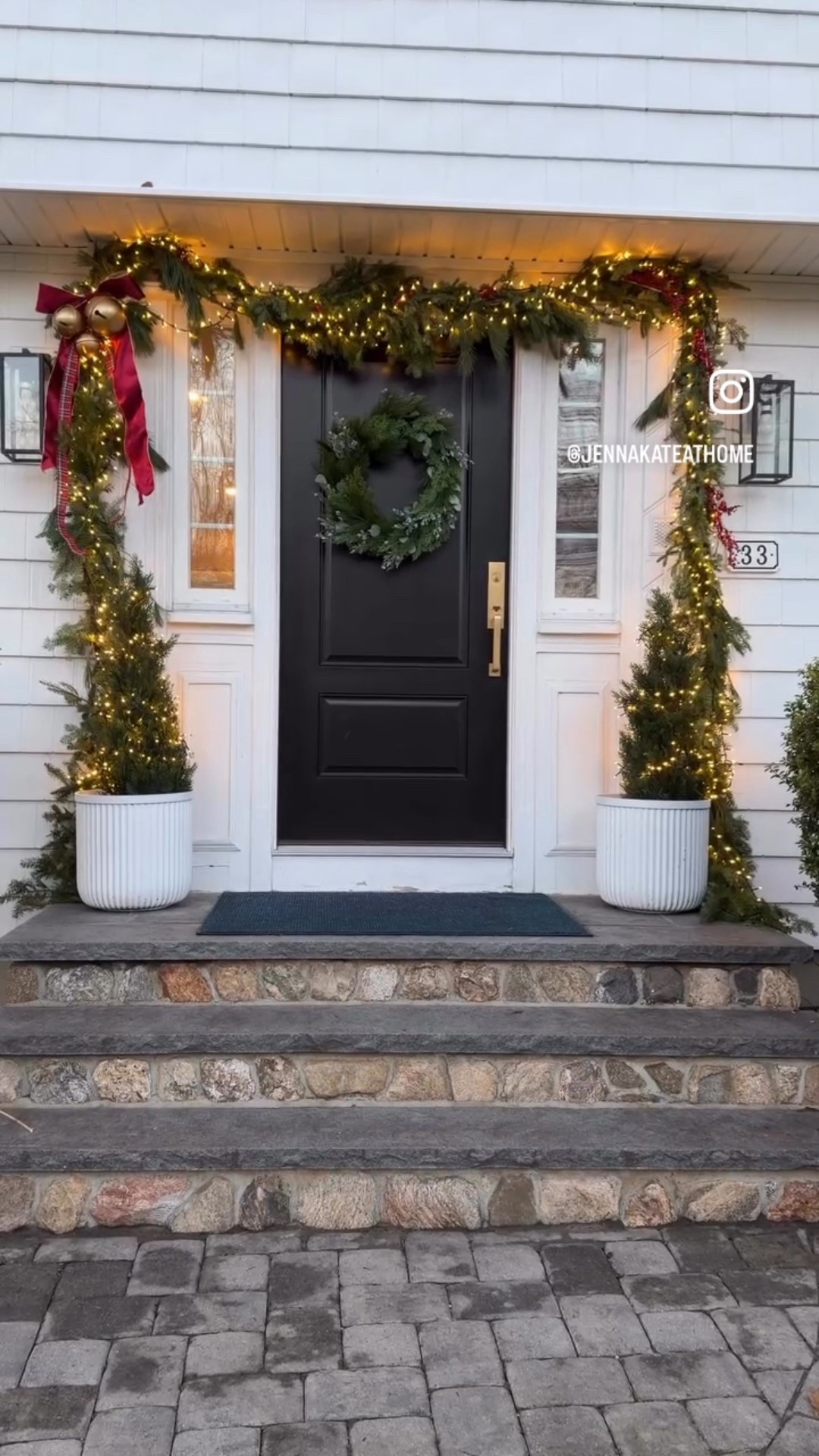 My 2025 Christmas front door! I love how this turned out!

#LTKSeasonal #LTKHome #LTKHoliday